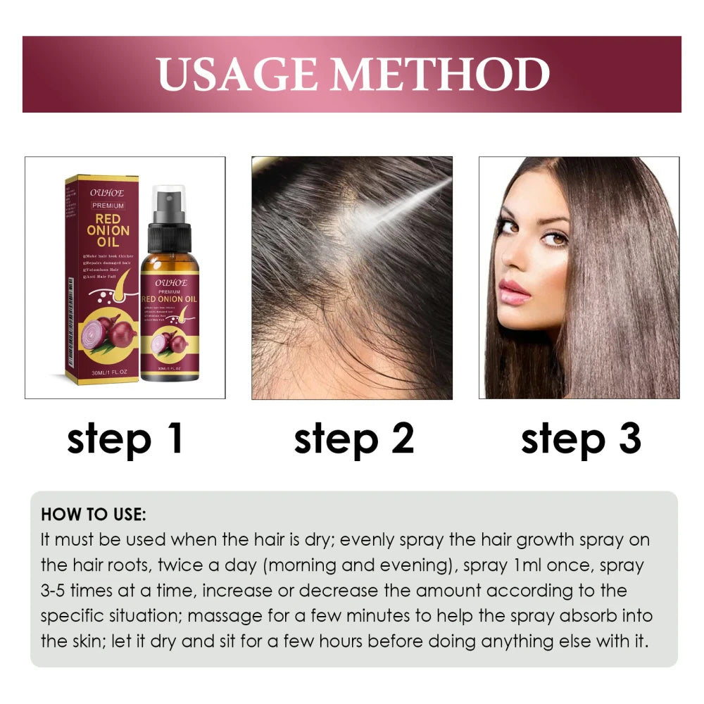 Red Onion Hair Growth Serum