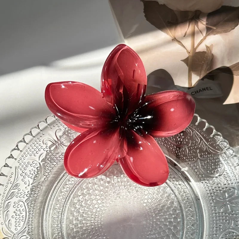 Bohemian Flower Hair Claw