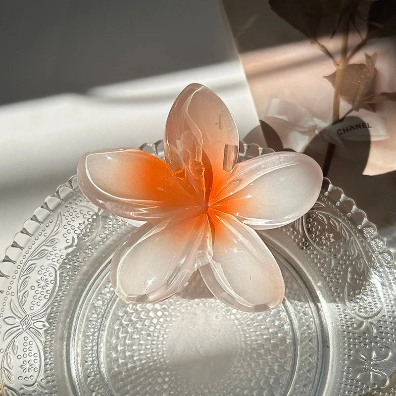 Bohemian Flower Hair Claw