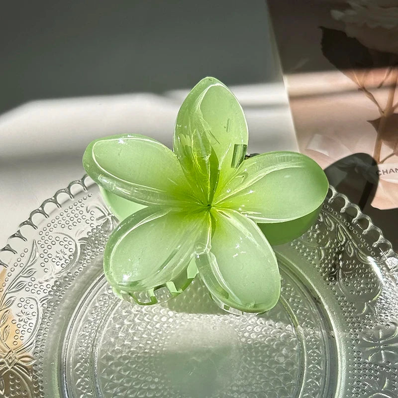 Bohemian Flower Hair Claw