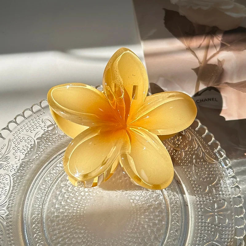 Bohemian Flower Hair Claw