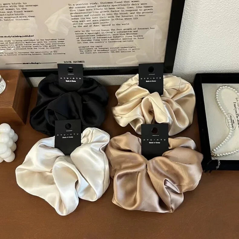Satin Silk Hair Scrunchie
