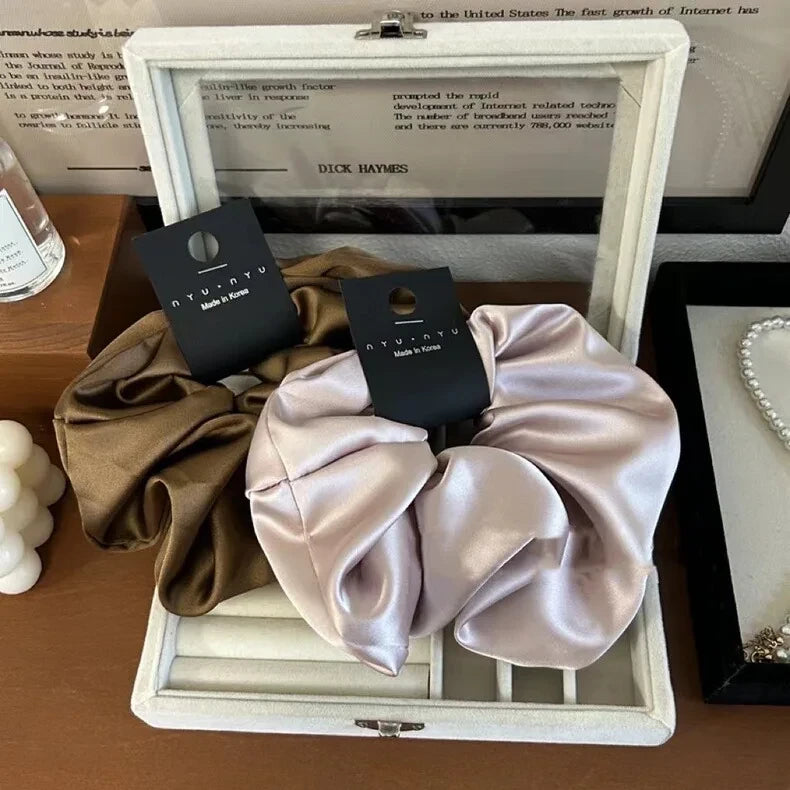 Satin Silk Hair Scrunchie