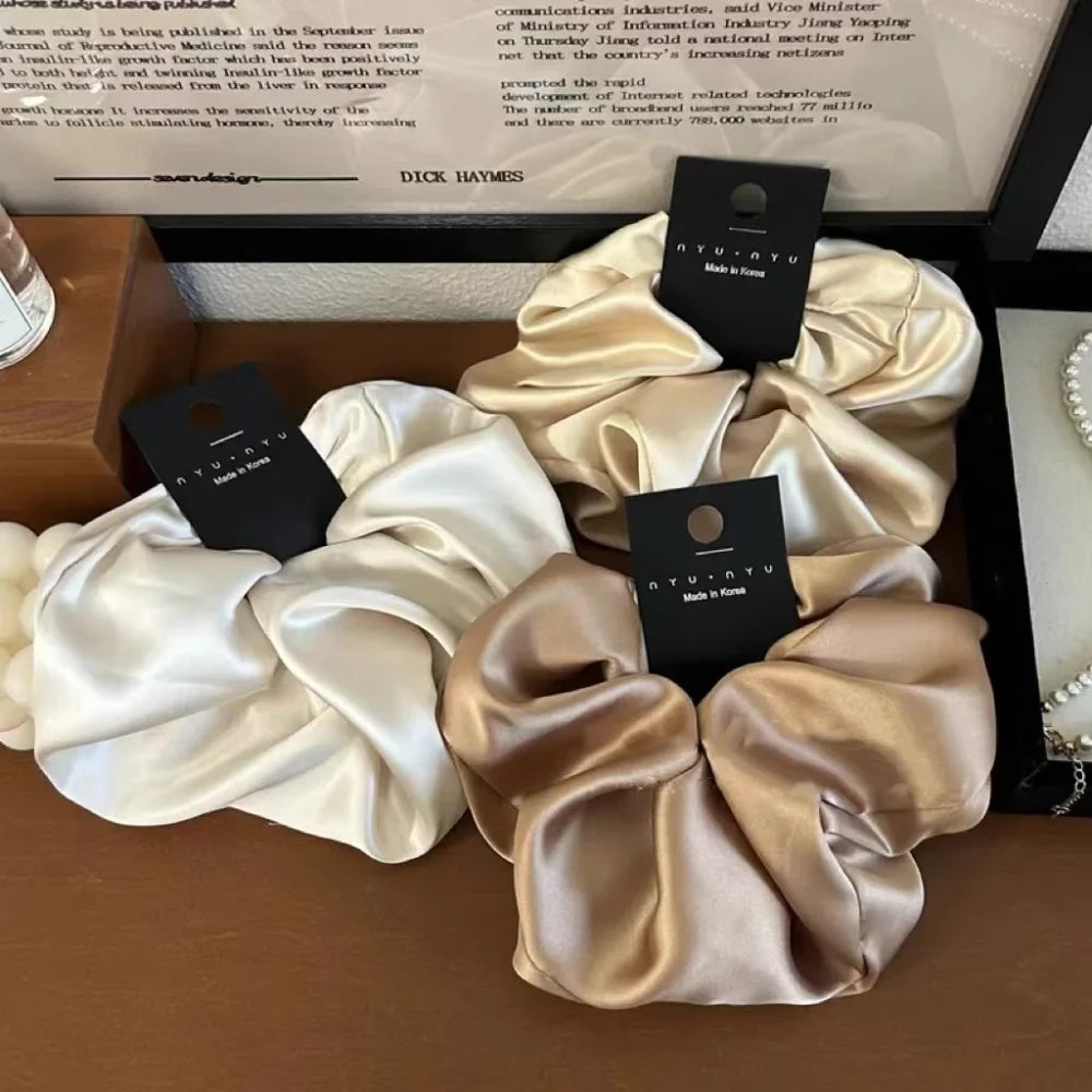 Satin Silk Hair Scrunchie
