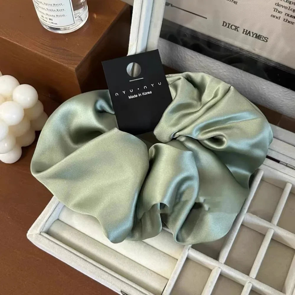 Satin Silk Hair Scrunchie