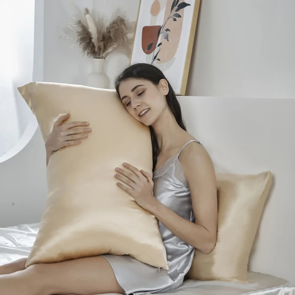 Natural Mulberry Silk Pillowcase