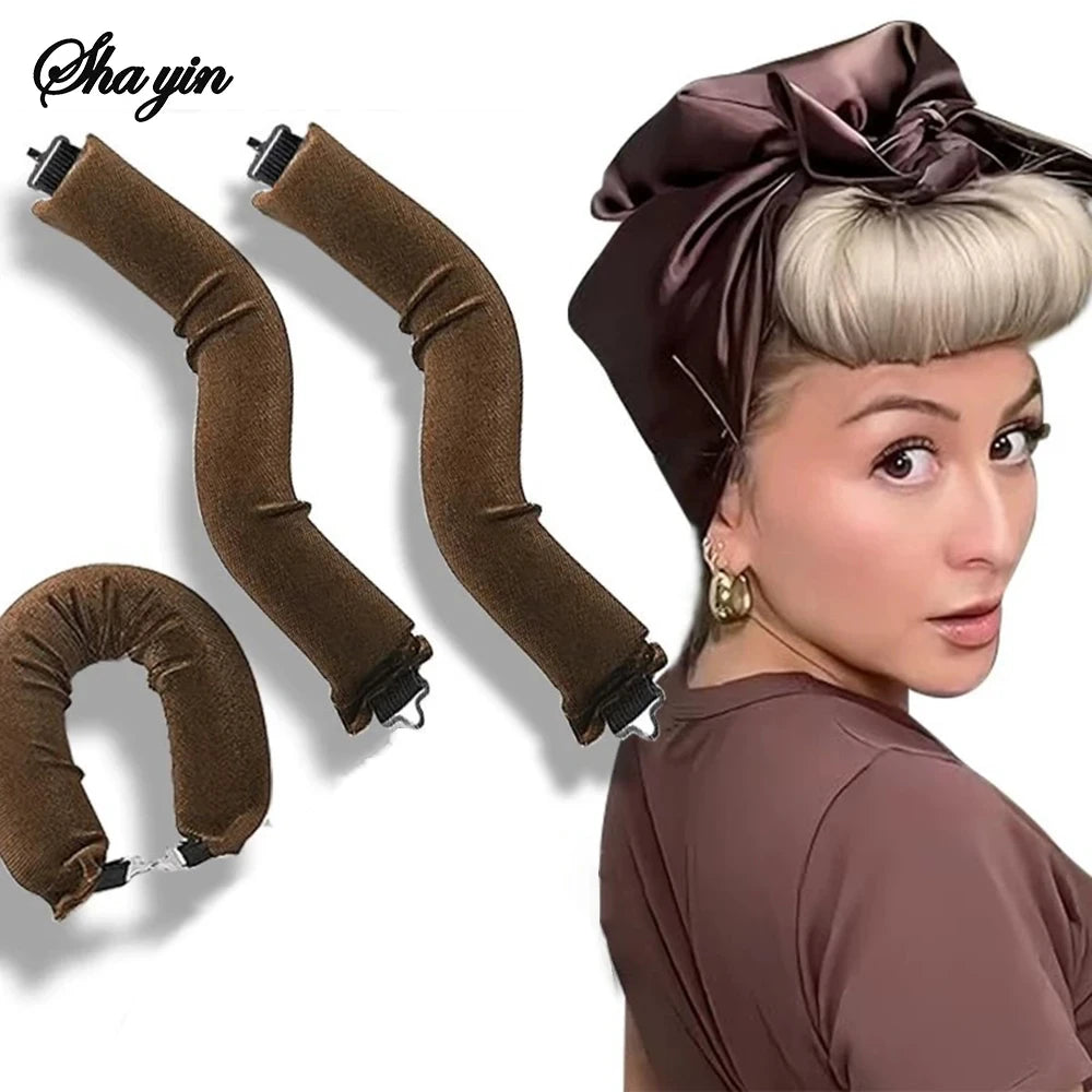 Heatless Hair Curling Headband