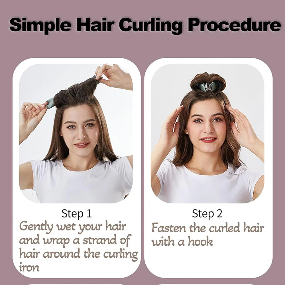 Heatless Hair Curling Headband