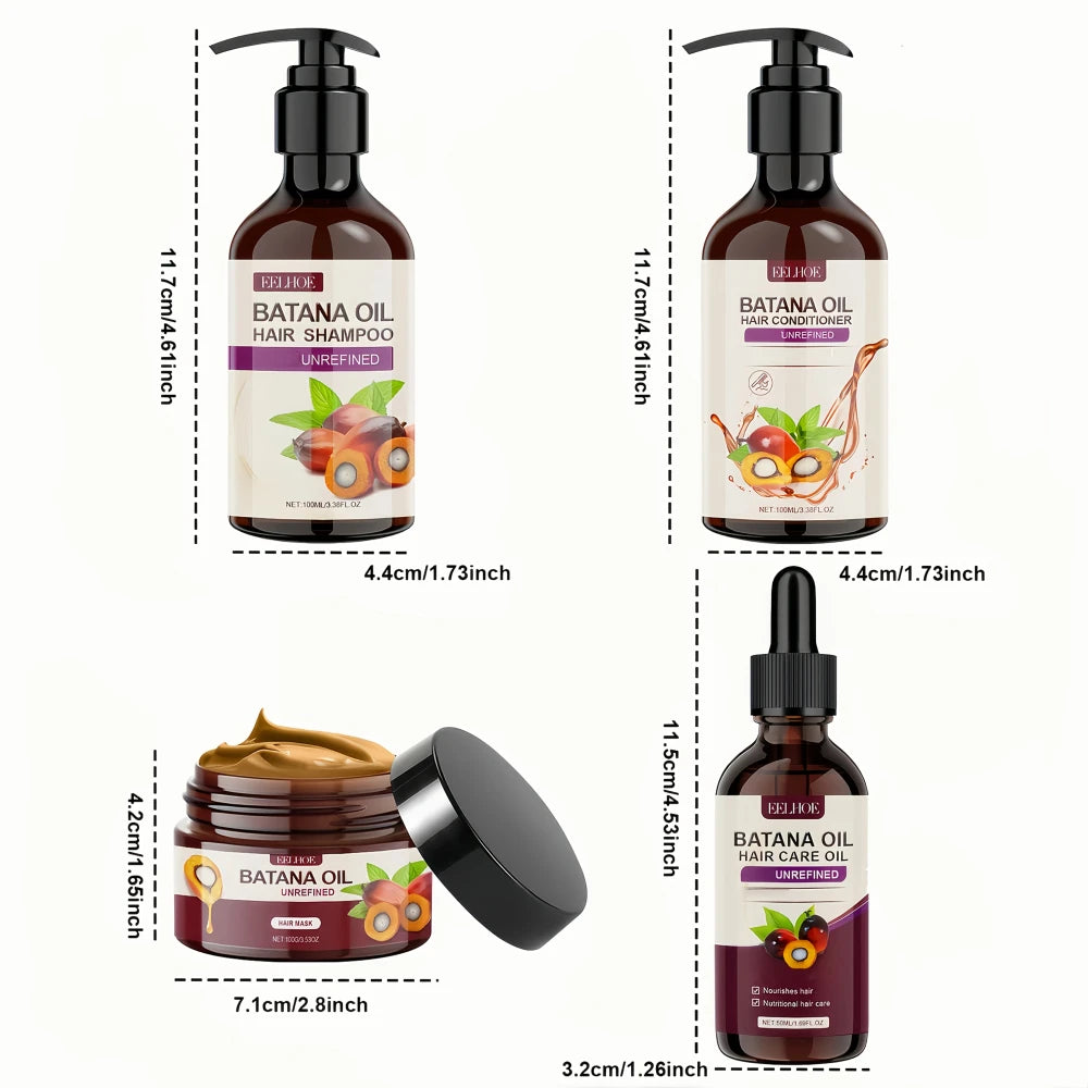 Batana Oil Hair Care Set