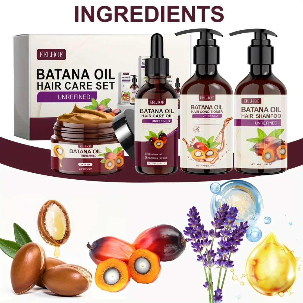 Batana Oil Hair Care Set
