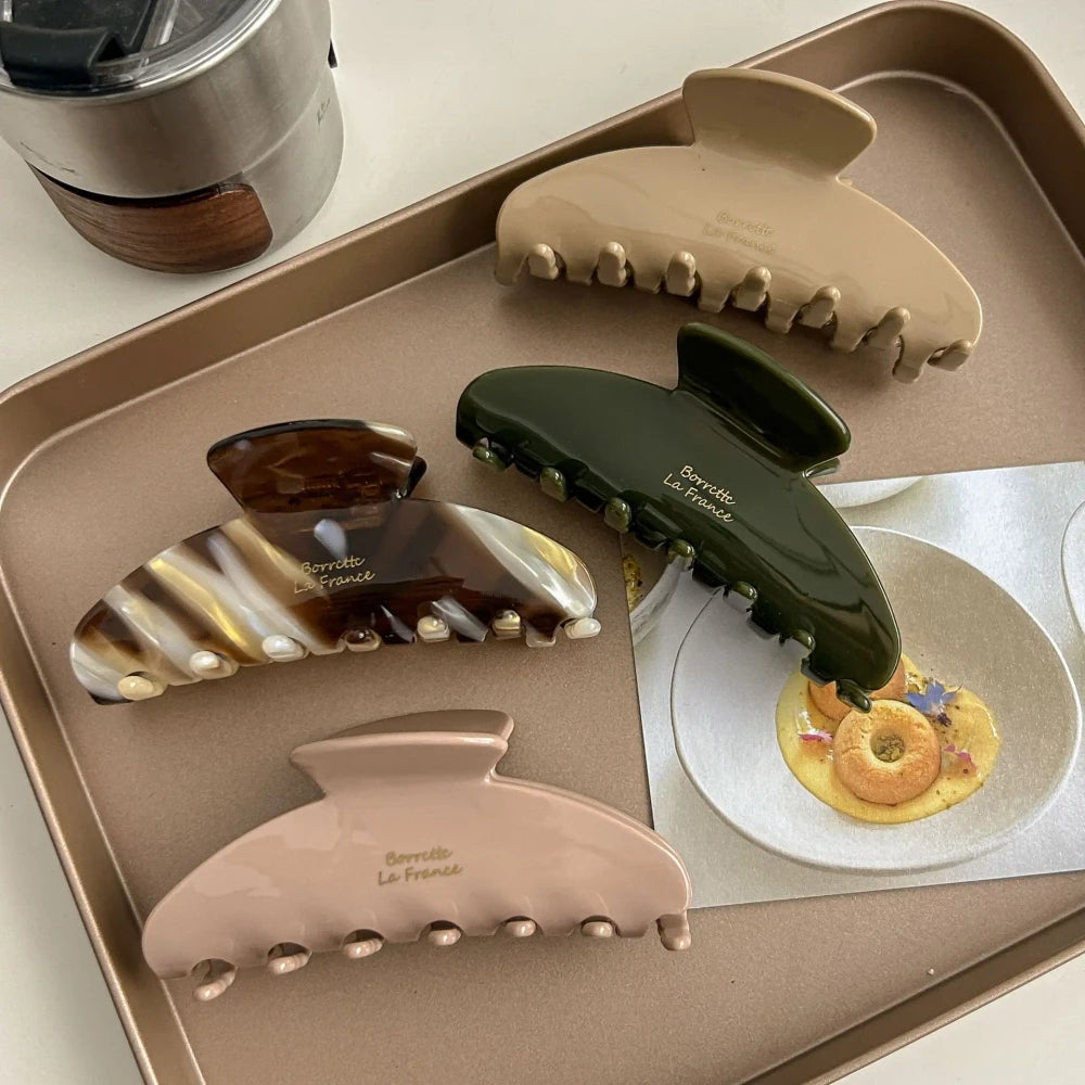 Large Acetate Hair Claw