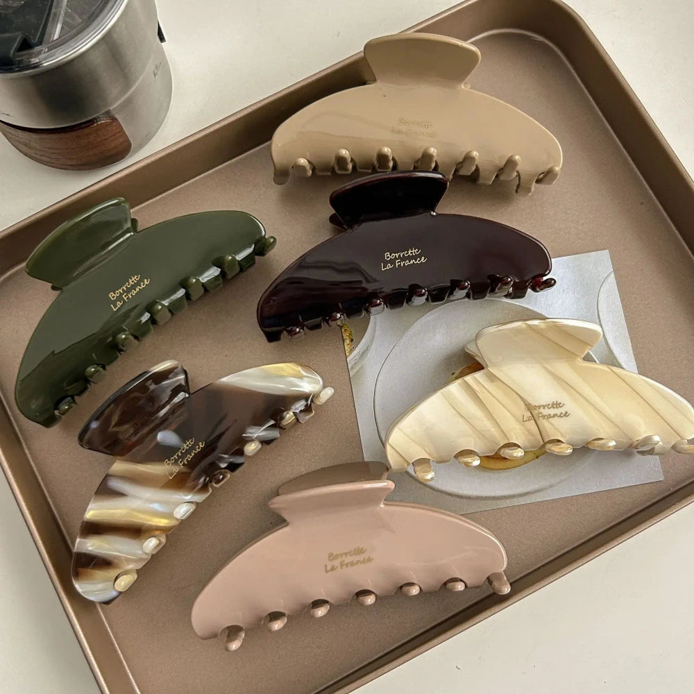 Large Acetate Hair Claw